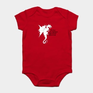 Smaug the dragon Baby Bodysuit